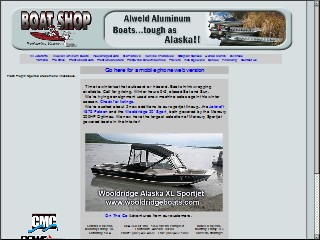 Web site www.boatshopak.com, Boat Shop Inc