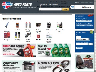 Web site www.carquest.com, B & C Carquest
